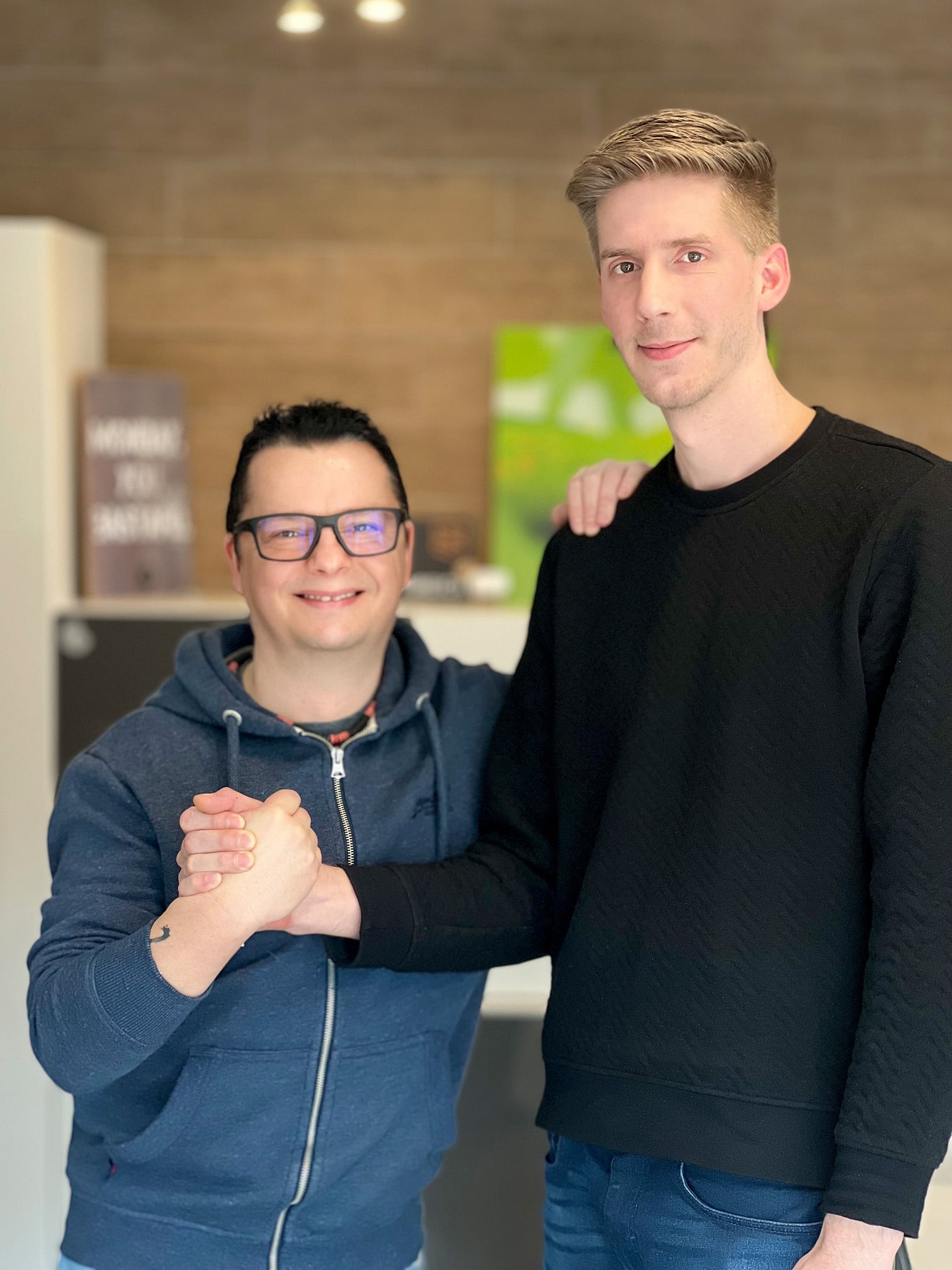 Mike Habermeier und Daniel Greis. Neue Geschäftsführung bei SYSTEMREICH